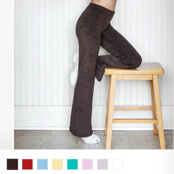 NWT Los Angeles Apparel terry pants - Picture 3 of 3